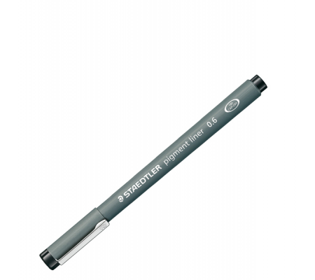 Pennarello Pigment Liner 308 - nero - 0,6 mm - Staedtler - 308 06-9 - 4007817308363 - DMwebShop - 1