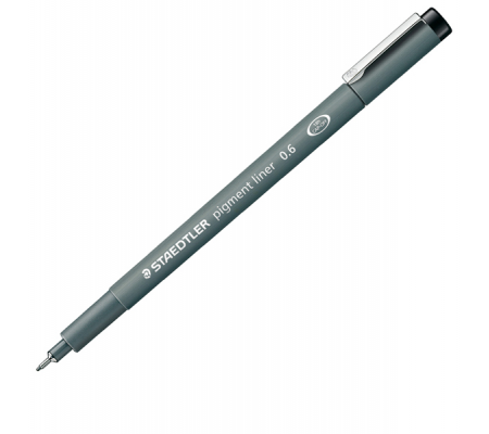 Pennarello Pigment Liner 308 - nero - 0,6 mm - Staedtler - 308 06-9 - 4007817308363 - DMwebShop - 2