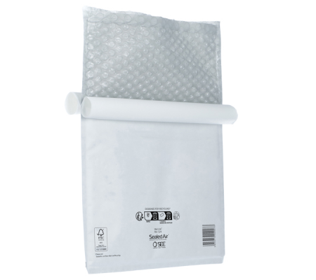 Busta imbottita Mail Lite formato G - 24 x 33 cm - bianco - Sealed Air - conf. 10 pezzi - 100405584 - 5051146250489 - DMwebShop - 1