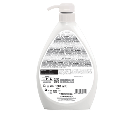 Sapone liquido Securgerm - antibatterico - dispenser da 1 lt - Sanitec - 1030 - DMwebShop - 1