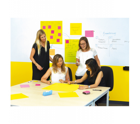 Blocco di fogli Super Sticky Big Notes - 279 x 279 mm - giallo neon - 30 fogli - Post-it - 7100135782 - 076308931971 - DMwebShop - 3