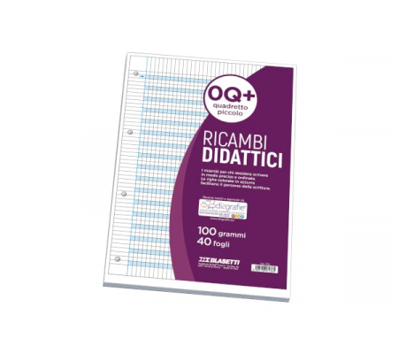 Ricambi didattici forati - A4 - 40 fogli carta 100 gr - 8007758274365 - DMwebShop - 3