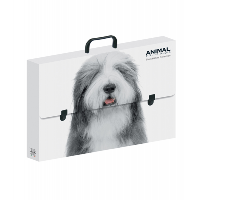 Valigetta polionda Animal Friends - 28 x 38 cm - dorso 5 cm - fantasie assortite - Ri.plast - 6428385200BW - 8011791043123 - DMwebShop - 4