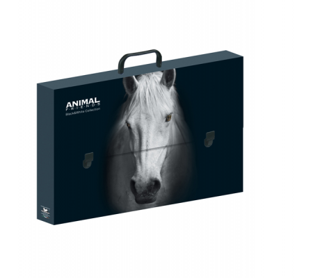 Valigetta polionda Animal Friends - 28 x 38 cm - dorso 5 cm - fantasie assortite - Ri.plast - 6428385200BW - 8011791043123 - DMwebShop - 5