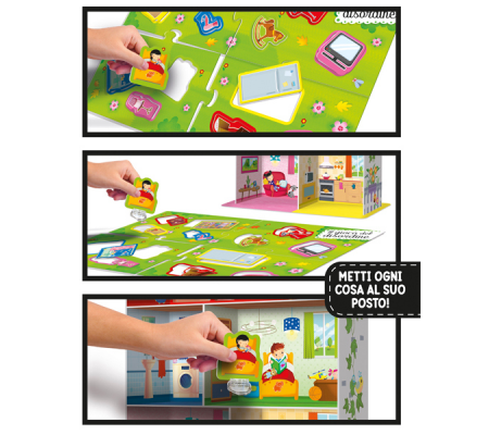 La mia casa Montessori Maxi - Lisciani - 95162. - 8008324095162 - DMwebShop - 2