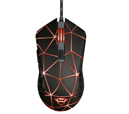 Mouse Gaming GXT 133 LOCX - con filo - Trust - 22988 - DMwebShop - 2