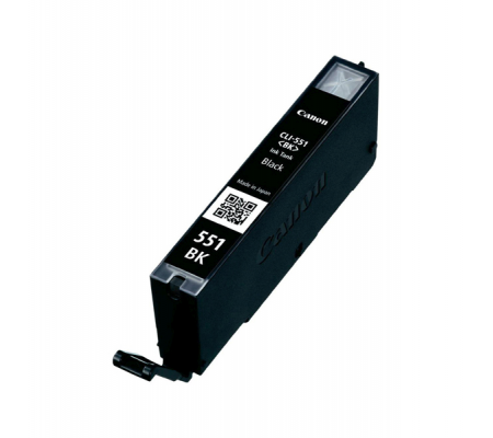 Serbatoio originale inchiostro - nero - CLI-551BK - 495 pagine - Canon - 6508B001 - 4960999905235 - DMwebShop - 1