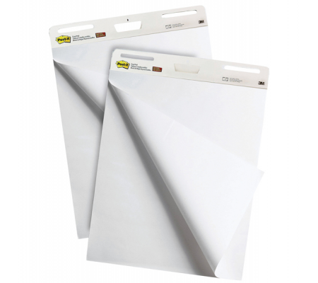 Blocco da parete Super Sticky - 559 - 30 fogli - 63,5 x 77,5 cm - Bianco - conf. 2 pezzi - Post-it - 7000050153 - 021200717321 - DMwebShop