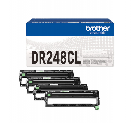 Unita' Tamburo (1 x BK-C-M-Y) 30000 pagine - Brother - DR248CL - 4977766821384 - DMwebShop