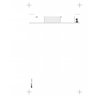 Blocco comande - 25-25 fogli autoricalcanti - 17 x 9,9 cm - conf. 20 pezzi - Edipro - E5913 - DMwebShop - 1