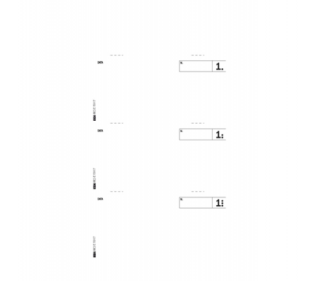 Blocco comande a 3 tagliandi - 25-25 fogli autoricalcanti - 17 x 9,9 cm - conf. 20 pezzi - Edipro - E5917 - 8023328591700 - DMwebShop - 1