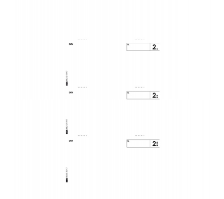 Blocco comande a 3 tagliandi - 25-25 fogli autoricalcanti - 17 x 9,9 cm - conf. 20 pezzi - Edipro - E5917 - 8023328591700 - DMwebShop - 2