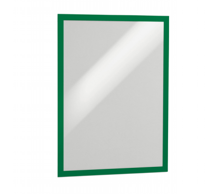 Cornice espositiva Duraframe - A3 - 29,7 x 42 cm - verde - conf. 2 pezzi - Durable - 4873-05 - DMwebShop - 1