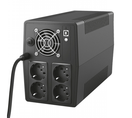 Gruppi di continuita' Paxxon 1500VA UPS - 4 porte - Trust - 23505 - 8713439235050 - DMwebShop - 1