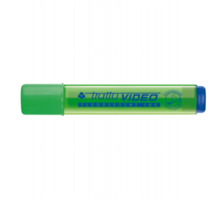 Evidenziatore Video - punta a scalpello - da 1 - 5 mm - verde - conf. 12 pezzi - Tratto - 830202 - 8000825830426 - DMwebShop - 1