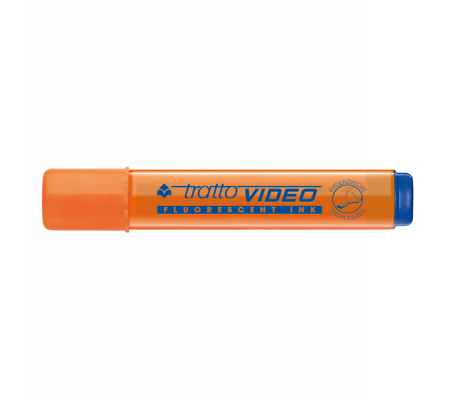 Evidenziatore Video - punta a scalpello - da 1 - 5 mm - arancio - conf. 12 pezzi - Tratto - 830203 - 8000825003806 - DMwebShop - 1