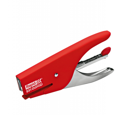 Cucitrice a pinza Supreme S51 Soft Grip - rosso - Rapid - 10538747 - 7313465387474 - DMwebShop