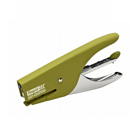 Cucitrice a pinza Supreme S51 Soft Grip - verde - Rapid - 10538740 - 7313465387405 - DMwebShop