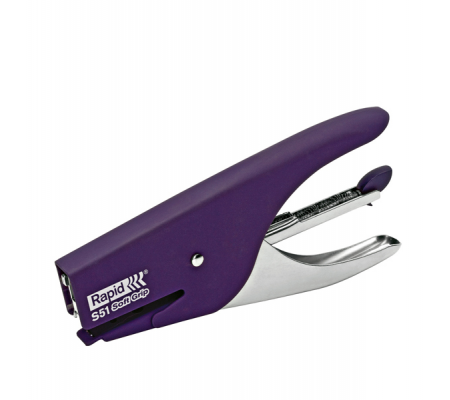 Cucitrice a pinza Supreme S51 Soft Grip - viola - Rapid - 10538741 - 7313465387412 - DMwebShop