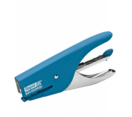 Cucitrice a pinza Supreme S51 Soft Grip - azzurro - Rapid - 10538742 - 7313465387429 - DMwebShop