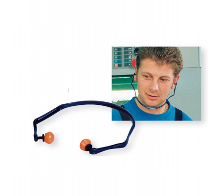 Inserti auricolari con archetto 1310 - SNR 26 dB - blu-arancio - 3M - 7100089592 - 4054596139541 - DMwebShop