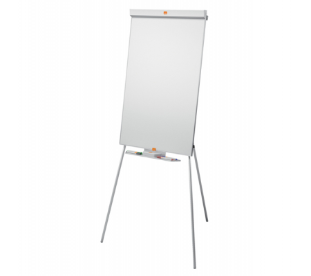 Lavagna portablocco Classic su treppiede - 100 x 67,5 cm - bianco - Nobo - 1901916 - 5028252170871 - DMwebShop