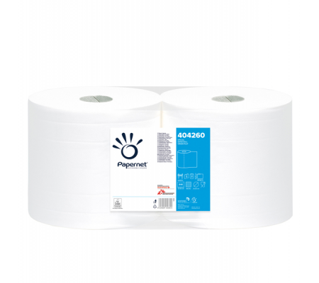 Bobina asciugatutto Special - 2 veli - microgoffrata - 18 gr - Ø 25 cm - 25,7 cm x 191 mt - bianco - pacco 2 rotoli - Papernet - 404260 - 8024929442606 - DMwebShop