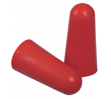 Tappi auricolari monouso - Ø 12 mm - SNR 37 dB - rosso - dispenser da 200 paia - Deltaplus - CONIC2V200 - 3295249290207 - DMwebShop