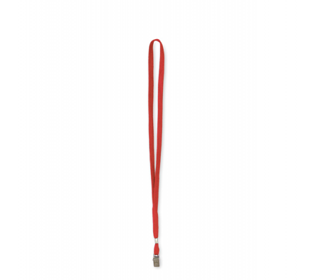 Cordoncino per portabadge rosso - 49 x 1 cm - conf. 100 pezzi - Lebez - 31-093-R-B - 8007509052464 - DMwebShop