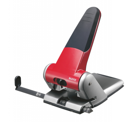 Perforatore 5180 - passo 8 cm - massimo 65 fogli - 2 fori - rosso - Leitz - 51800125 - 4002432364282 - DMwebShop