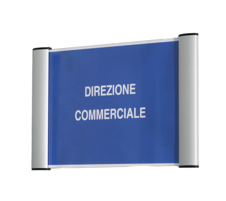 Porta targa appendibile Wall Sign - A6 - 15 x 10,5 cm - Tecnostyl - PTA03 - 8010026005639 - DMwebShop