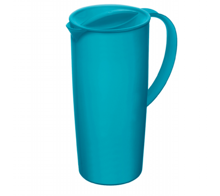 Caraffa con coperchio - 16 x 10,5 x 22,5 cm - PPL - 1,2 lt - blu - Rotho - F707058 - 7610859221384 - DMwebShop