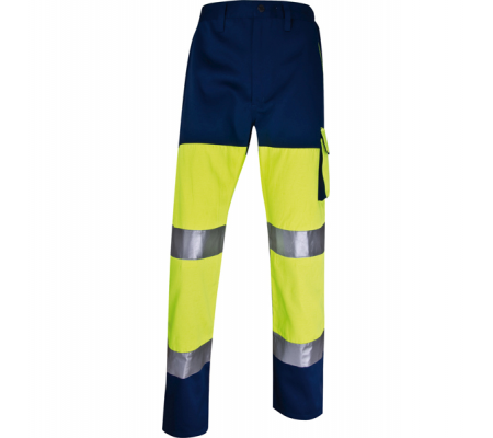 Pantalone alta visibilita' PHPA2 - sargia-poliestere-cotone - taglia L - giallo fluo - Deltaplus - PHPA2JMGT - 3295249215460 - DMwebShop