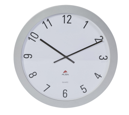 Orologio da parete Giant - Ø 60 cm - grigio - Alba - HORGIANT-G - 3129710010370 - DMwebShop