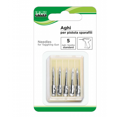 Aghi di ricambio per sparafili 5260 - metallo - conf. 5 pezzi - Lebez - 5262B - 8007509052624 - DMwebShop