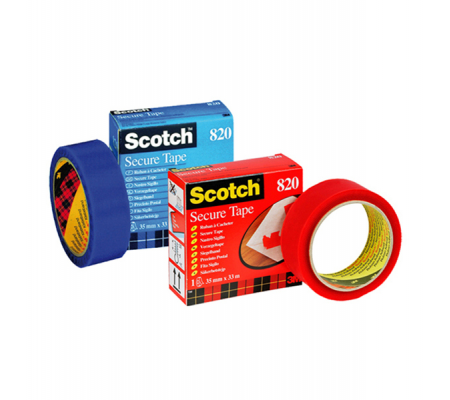 Nastro antieffrazione Secure Tape - larghezza 3,5 cm - lunghezza 33 mt - blu - Scotch - 7100064324 - 051141995793 - DMwebShop