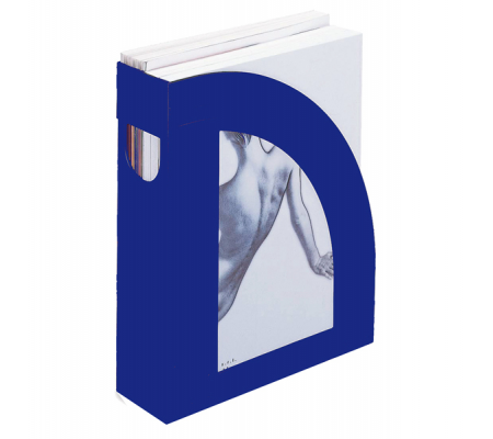 Portariviste E803 - 24,5 x 30 cm - dorso 7,5 cm - blu - Fellowes - E803-BN - 8015687006933 - DMwebShop