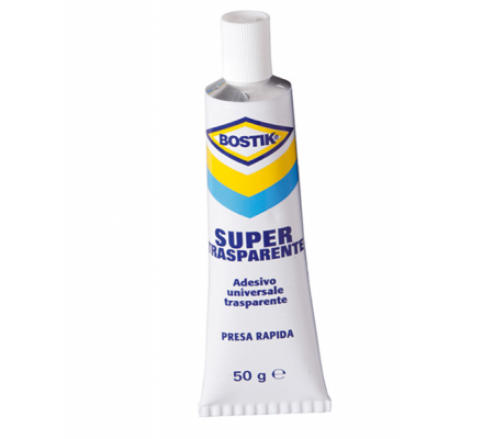 Adesivo Supertrasparente universale - 50 gr - trasparente - Bostik - D2335 - 6315229 - 8710439282558 - DMwebShop