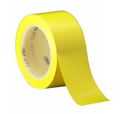 Nastro adesivo vinilico 471 - 50 mm x 33 mt - giallo - Scotch - 7000028852 - 50021200043104 - DMwebShop