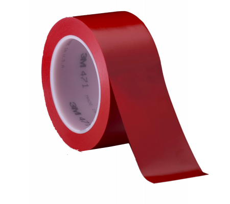 Nastro adesivo vinilico 471 - 50 mm x 33 mt - rosso - Scotch - 7000028850 - 50021200043050 - DMwebShop