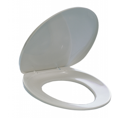 Sedile per WC - universale - PPL - distanza fori da 8,5 a 17,5 cm - bianco - Durable - 1809654011 - 7318089654018 - DMwebShop