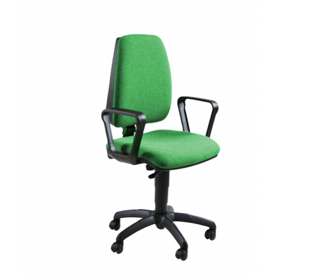 Sedia operativa Jupiter - con ruote e braccioli - verde - Unisit - JUBR/EV - 8050043741615 - DMwebShop