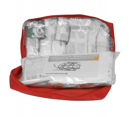 Astuccio di pronto soccorso per auto Soft Bag DIN 13164B - 25 x 15 x 7,5 cm - rosso - Pvs - CPS685N - 8056389238017 - DMwebShop