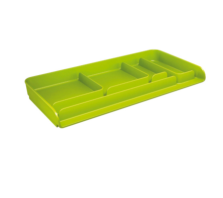 Vaschetta portacancelleria Mydesk - 26,1 x 12,5 x 2,8 cm - verde - Arda - 8110V - 8003438015082 - DMwebShop