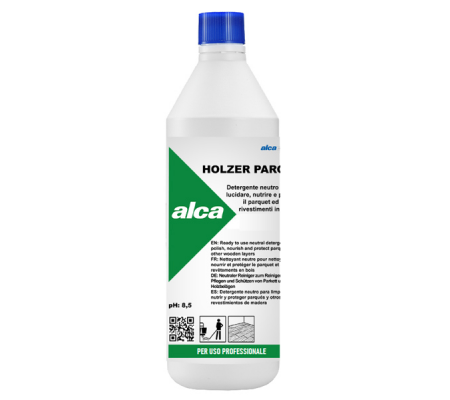 Detergente Holzer Parquet - flacone da 1 lt - Alca - ALC429 - 8032937573335 - DMwebShop