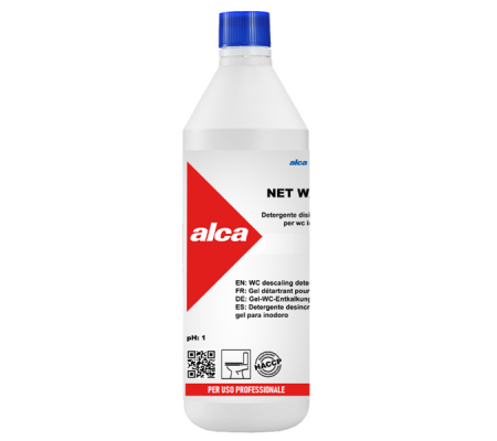 Detergente acido Net Water - flacone da 1 lt - Alca - ALC539 - 8032937572765 - DMwebShop