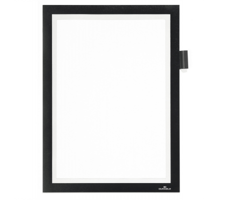 Cornice adesiva Duraframe Note A4 - pannello magnetico - 21 x 29,7 cm - nero - Durable - 4993-01 - 4005546407036 - DMwebShop