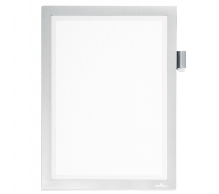 Cornice adesiva Duraframe Note A4 - pannello magnetico - 21 x 29,7 cm - argento - Durable - 4993-23 - 4005546407043 - DMwebShop