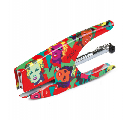 Cucitrice a pinza Pop Art - punti 6/4 - Marylin - acciaio cromato - Iternet - 0083 - 8028422500832 - DMwebShop