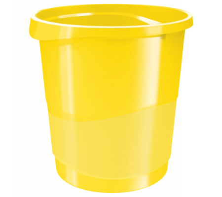 Cestino gettacarte Europost VIVIDA - 25,8 x 28,5 cm - altezza 32,2 cm - 14 lt - giallo - Esselte - 623946 - 4049793027098 - DMwebShop